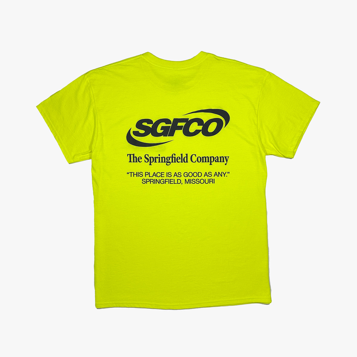 Company Tee - Safety Green