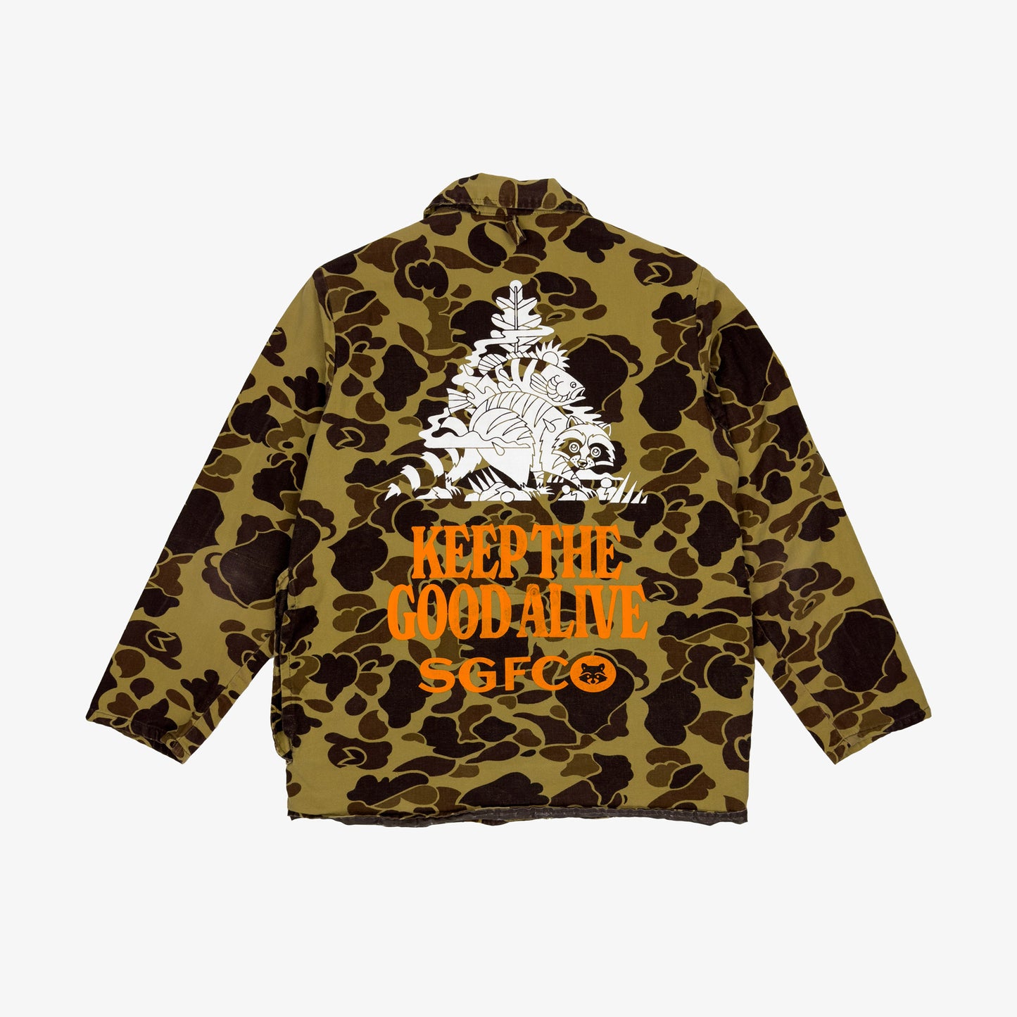 (S) Vintage Keep The Good Alive Hunting Jacket