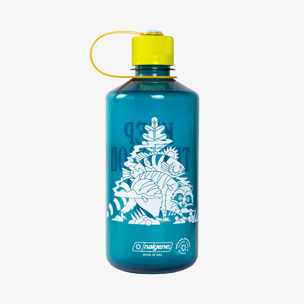 32oz Good Alive Nalgene Water Bottle - Blue