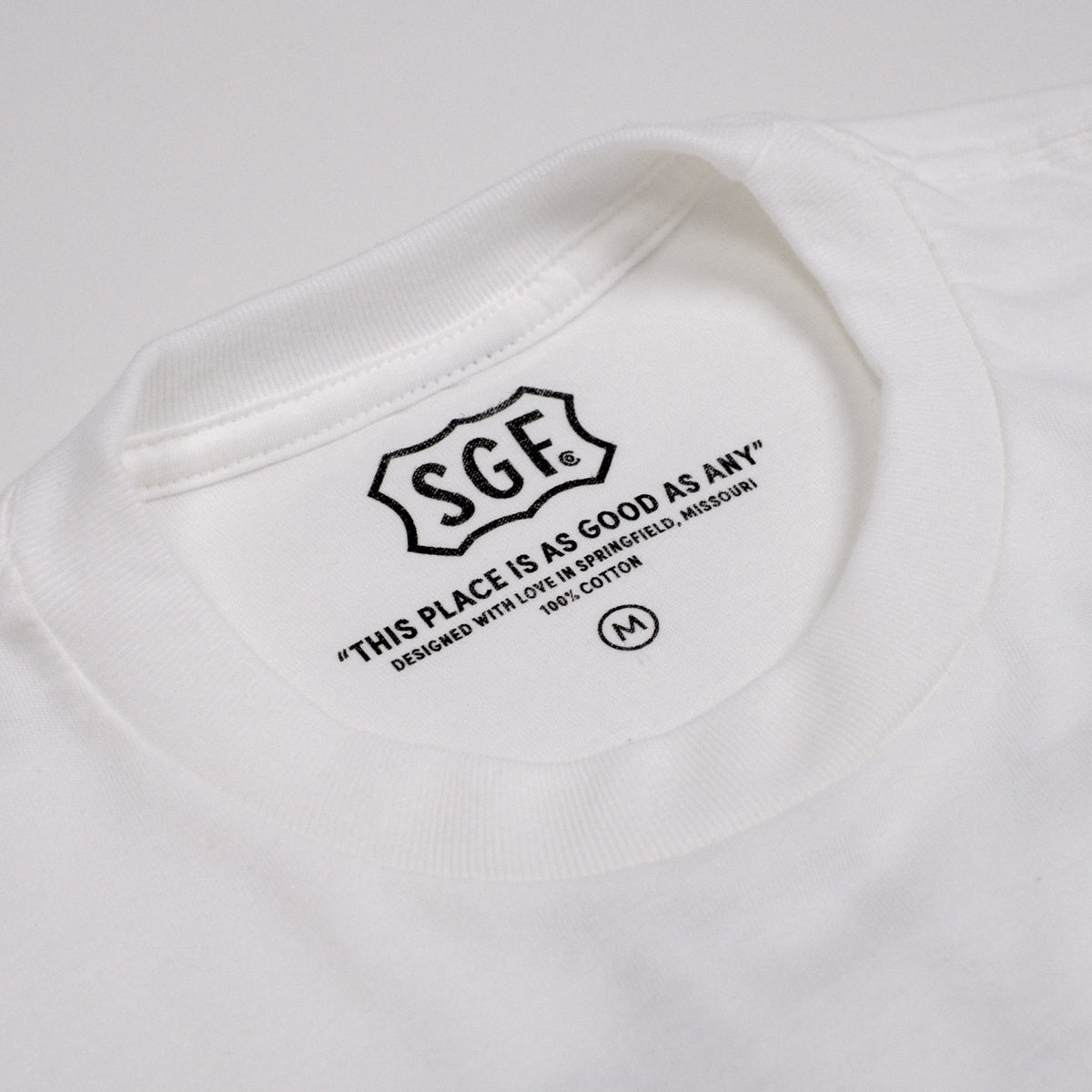 This Place Is As Good As Any Tee - White