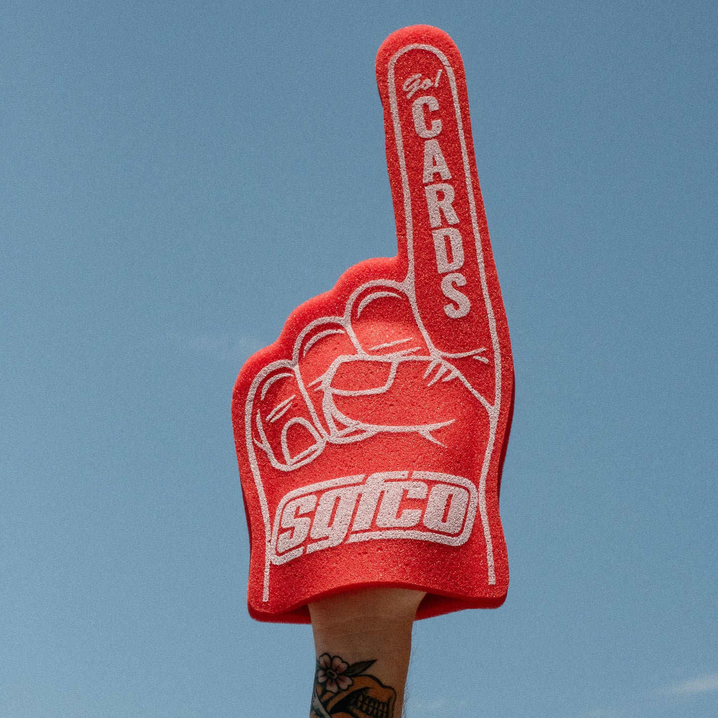 SGFCO Cardinals Foam Finger